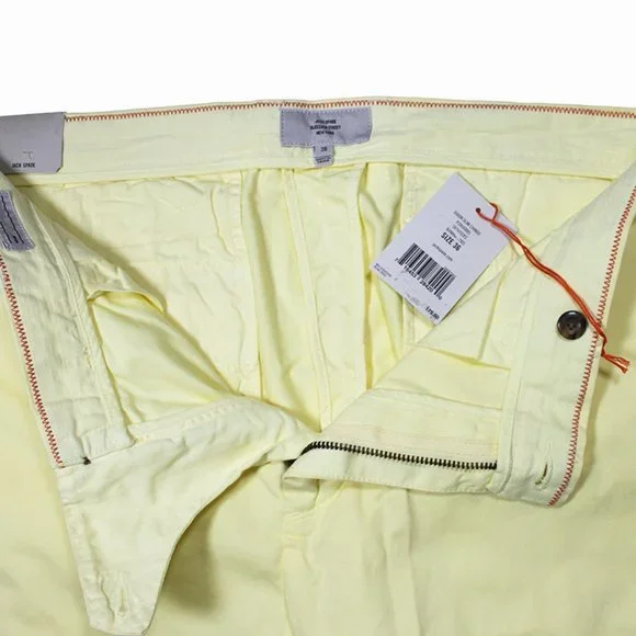 Jack Spade Yellow Men's Chino Trousers Size 36 NWT Dixon Chino Slim - Picture 6 of 9